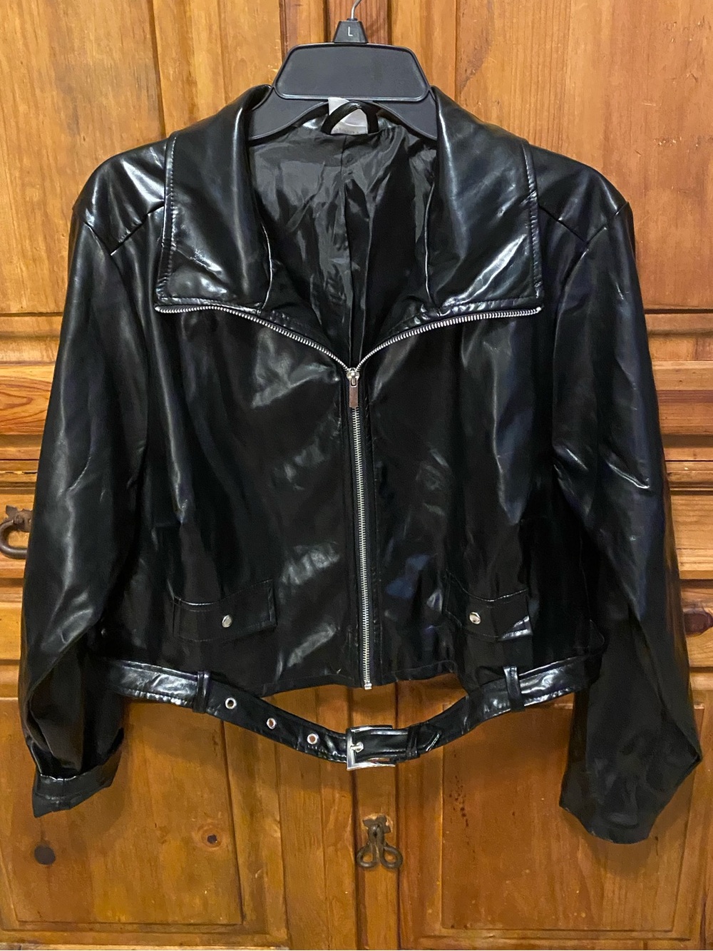Bride of Chucky Cosplay FauxLeather 1X Jacket Tiffany Halloween Costume Womens